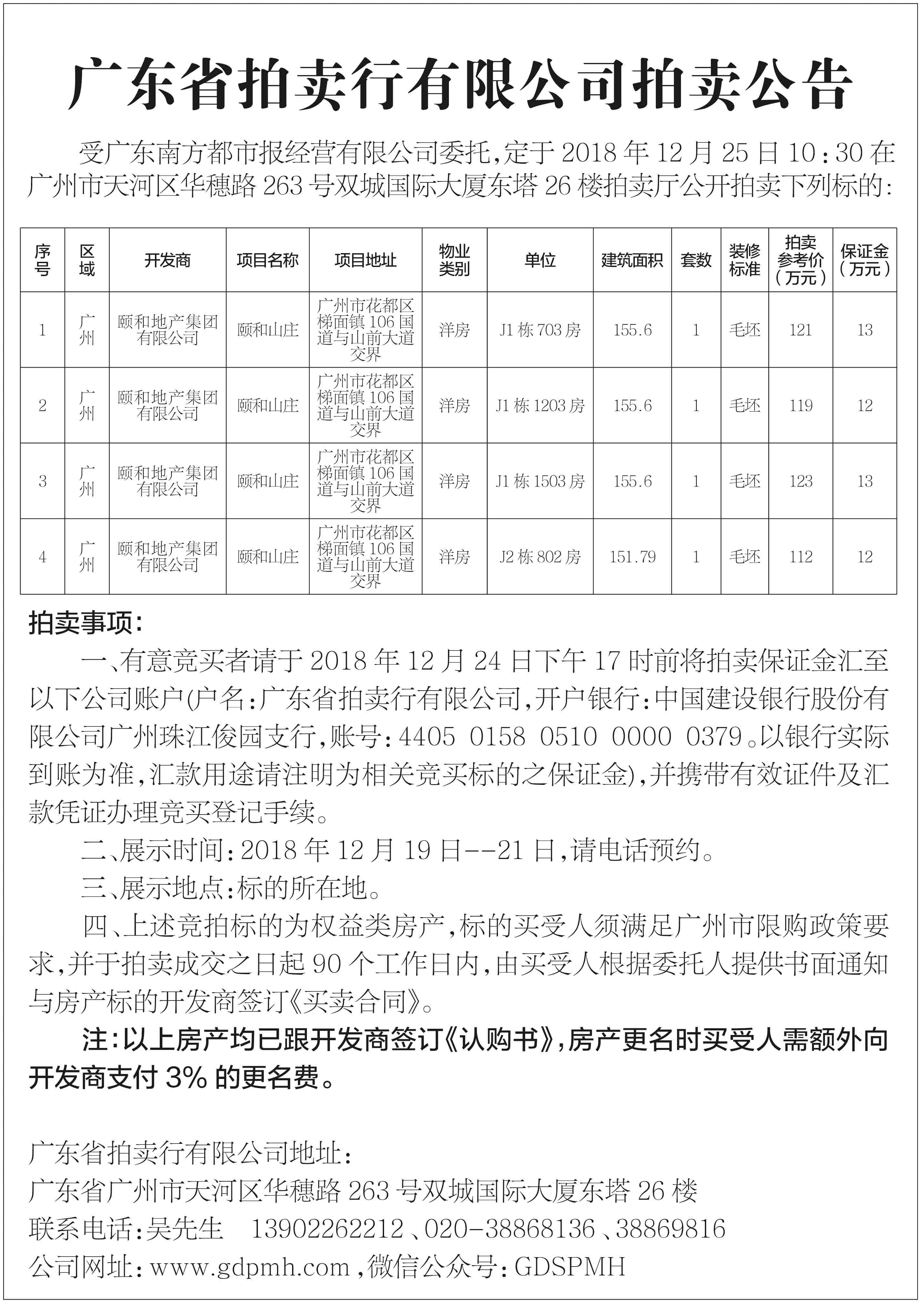 清远最新拍卖公告详解